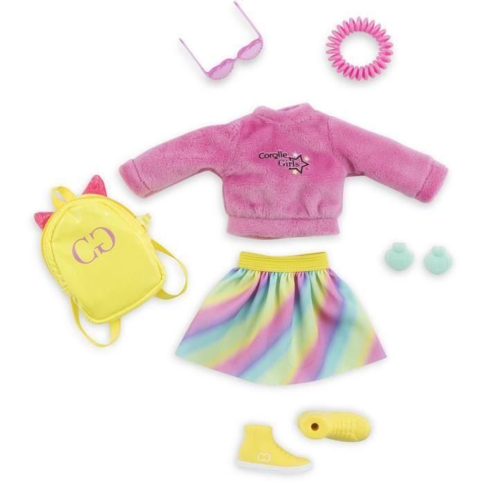 Accesorios para muñecas - COROLLE - Vestidor neón - Para muñeca maniquí de 28 cm - 7 accesorios - A partir de 4 años 3 Accesorios para muñecas - COROLLE - Vestidor neón - Para muñeca maniquí de 28 cm - 7 accesorios - A partir de 4 años 3