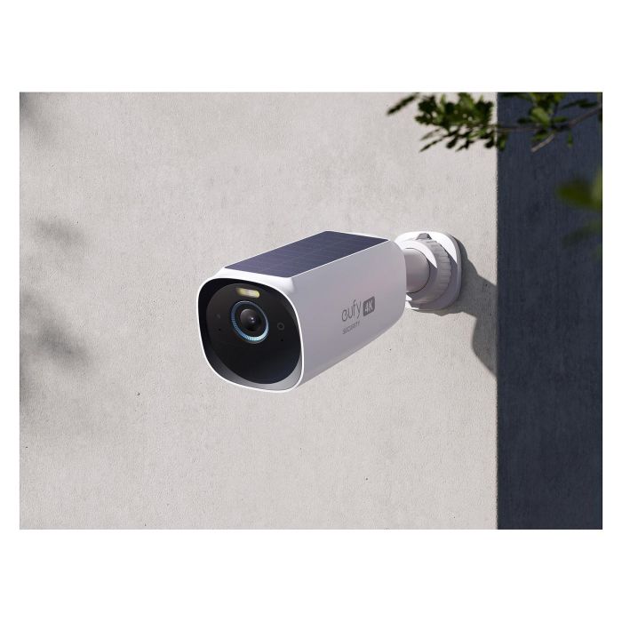 Eufy S330 eufyCam 3 Cámara de Seguridad 4K Exterior con Panel Solar Inalámbrica WiFi, IP67, Visión Nocturna, Detección de Personas/Vehículos 1