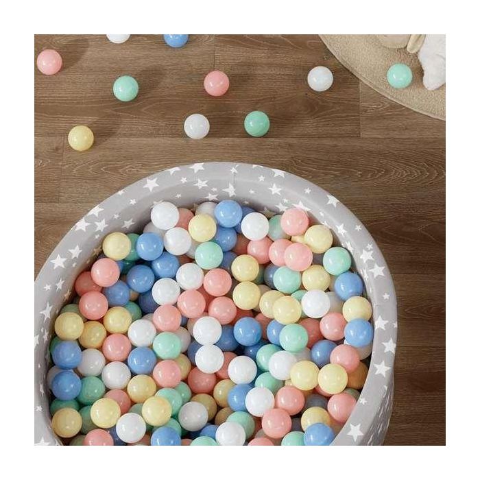 Piscina de bolas para niños con 100 bolas 90*90*30 cm 6 Piscina de bolas para niños con 100 bolas 90*90*30 cm 6