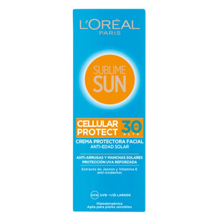 Crema Solar Sublime Sun L'Oreal Make Up Spf 30 (75 ml) 30 (75 ml)