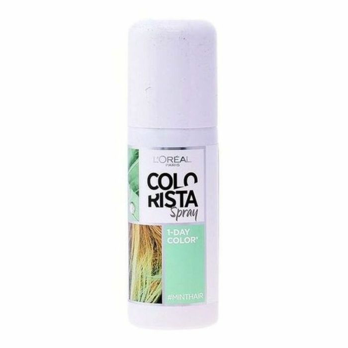Tinte Temporal L'Oreal Professionnel Paris Colorista Mint Spray 1 Dag Haarkleuring 75ml (75 ml)