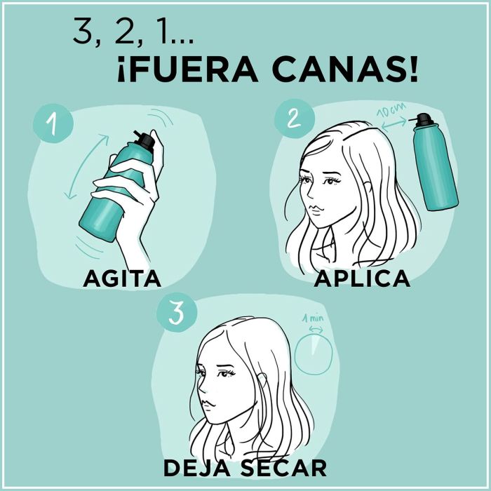 Spray Cubre Canas L'Oreal Make Up Magic Retouch 4-Rubio 100 ml 1