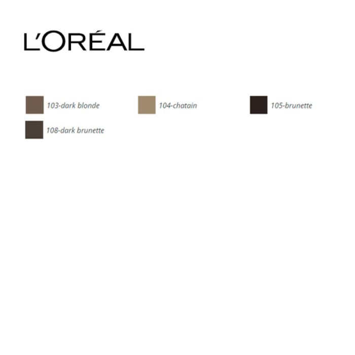 Lápiz de Cejas Skinny Definer L'Oreal Make Up (1,2 g) 1