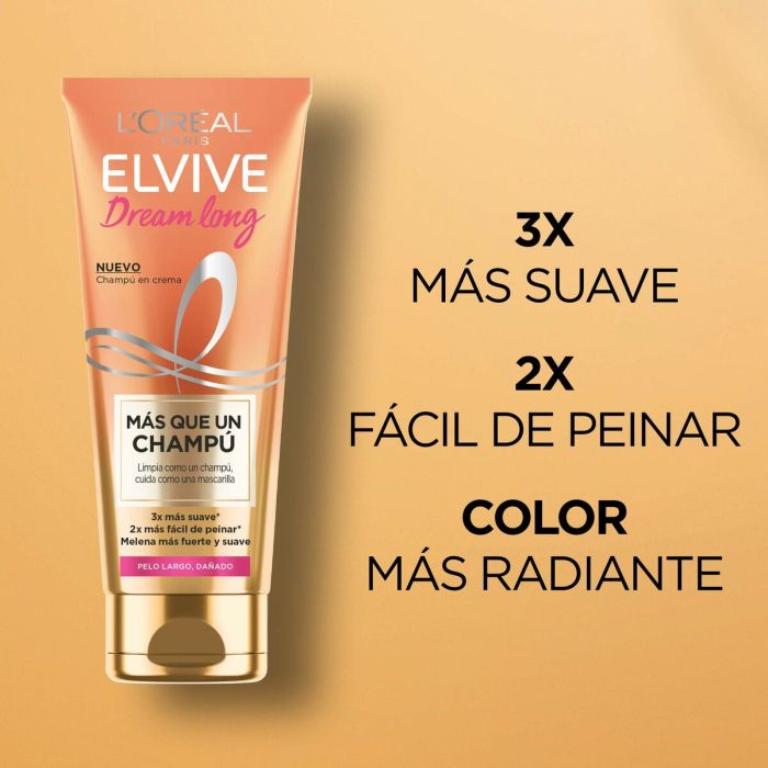 Champú Reparador L'Oreal Make Up Elvive Dream Long (250 ml) 5 Champú Reparador L'Oreal Make Up Elvive Dream Long (250 ml) 5