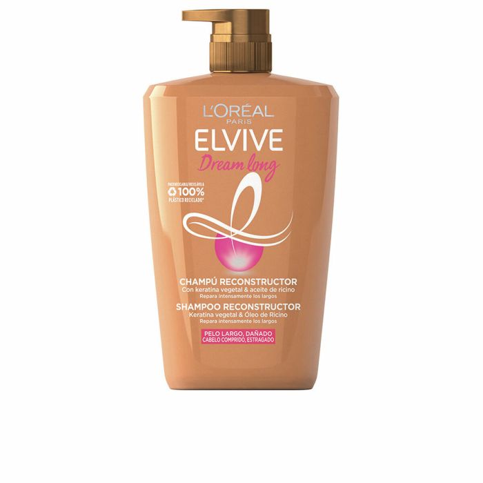 Champú Reparador L'Oreal Make Up Elvive Dream Long (1 L) Champú Reparador L'Oreal Make Up Elvive Dream Long (1 L)