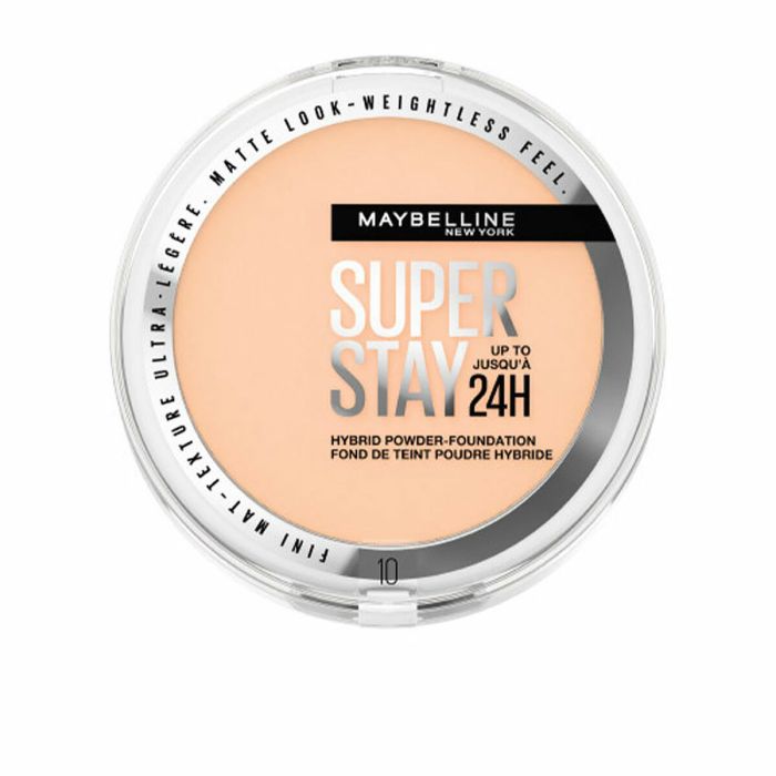 Base de Maquillaje en Polvo Maybelline Superstay 24H 9 g Nº 10