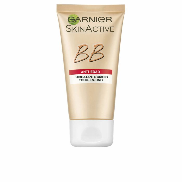 Crema Hidratante con Color Garnier Skin Naturals Bb Cream Antiedad Spf 15 Medio 50 ml Medium
