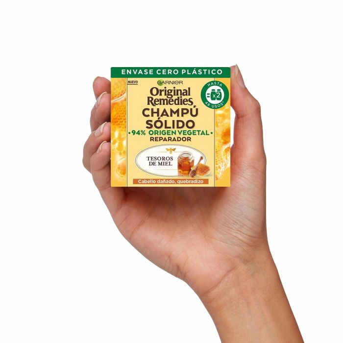 Champú Sólido Garnier Original Remedies 60 g 4 Champú Sólido Garnier Original Remedies 60 g 4