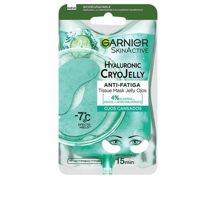 Mascarilla para Contorno de Ojos Garnier Hyaluronic Cryojelly Antifatiga (5 g)