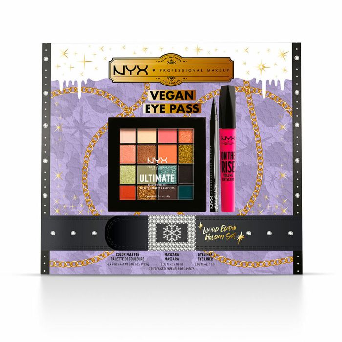 Set de Maquillaje NYX Vegan Eye Pass Limited Edition Edición limitada 3 Piezas