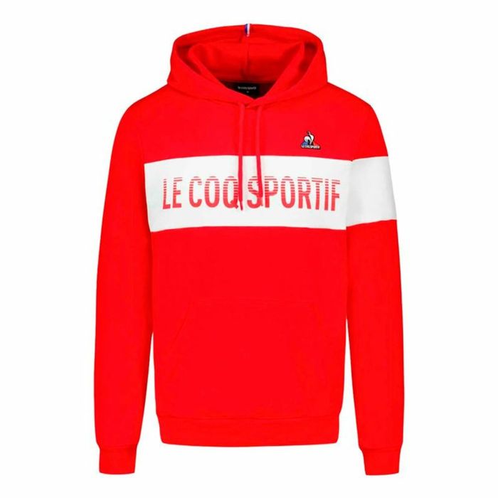 Sudadera con Capucha Unisex Le coq sportif Bah N°1 Rojo