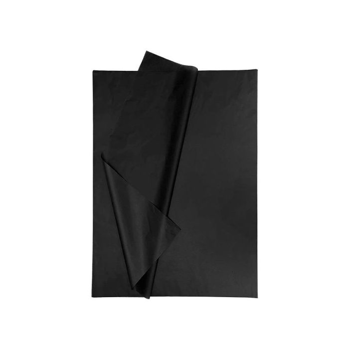 Papel Seda Liderpapel 52x76 cm 18 gr-M2 Bolsa De 5 Hojas Negro 1