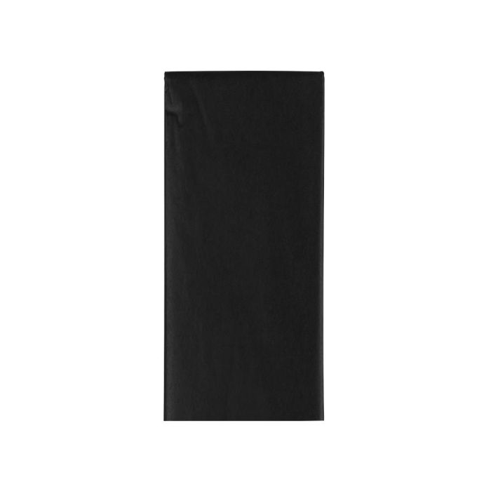 Papel Seda Liderpapel 52x76 cm 18 gr-M2 Bolsa De 5 Hojas Negro