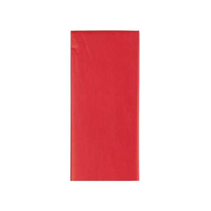 Papel Seda Liderpapel 52x76 cm 18 gr-M2 Bolsa De 5 Hojas Rojo 1