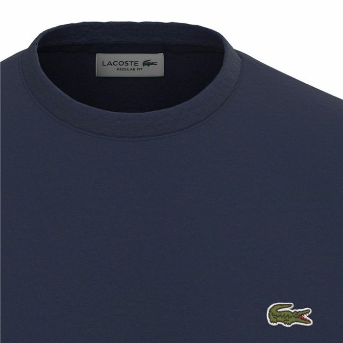 Camiseta de Manga Corta Hombre Lacoste Algodón Azul oscuro 1