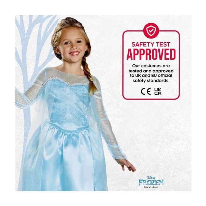 Disfraz infantil Disney Frozen Elsa Classic talla. 3-4 Años 4