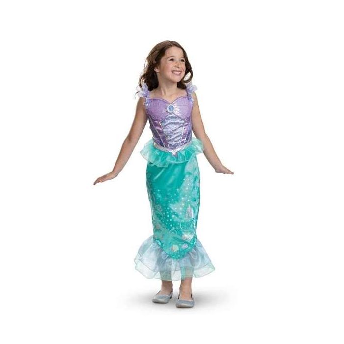 Disfraz infantil disney 100 aniversario princesa ariel classic talla. 7-8 años