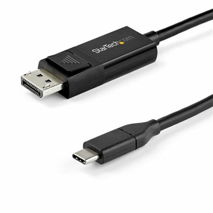 Adaptador USB C a DisplayPort Startech CDP2DP142MBD         (2 m) Negro 3