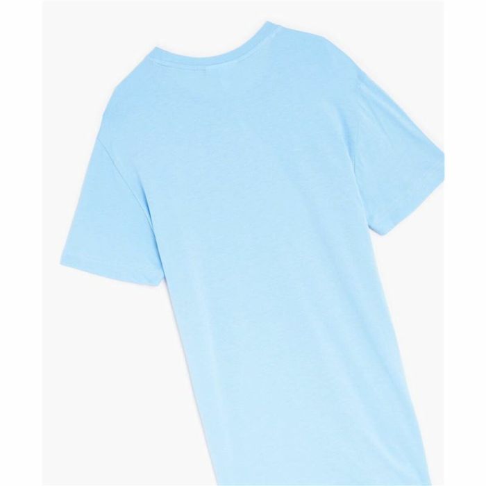 Camiseta de Manga Corta Hombre Lacoste Regular Fit Azul claro 3