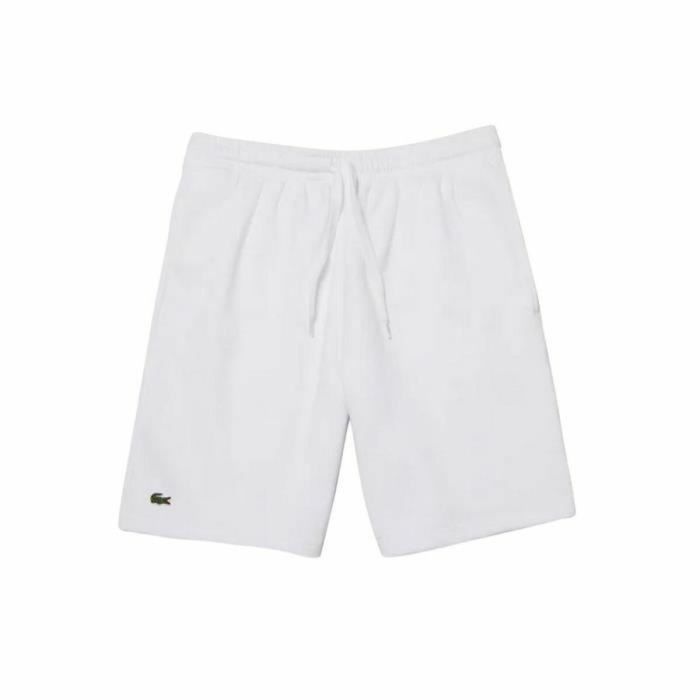 Pantalones Cortos Deportivos para Hombre Lacoste Blanco (4) 1