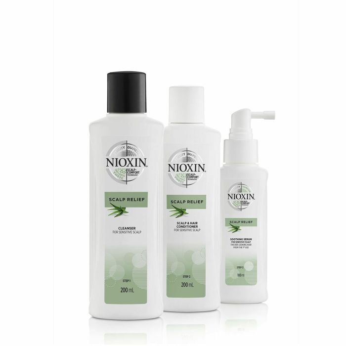 Tratamiento para Dar Volumen Nioxin Scalp Relief (3 pcs 0 Tratamiento para Dar Volumen Nioxin Scalp Relief (3 pcs 0