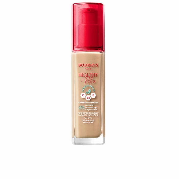Base de Maquillaje Fluida Bourjois Healthy Mix Nº 523 30 ml