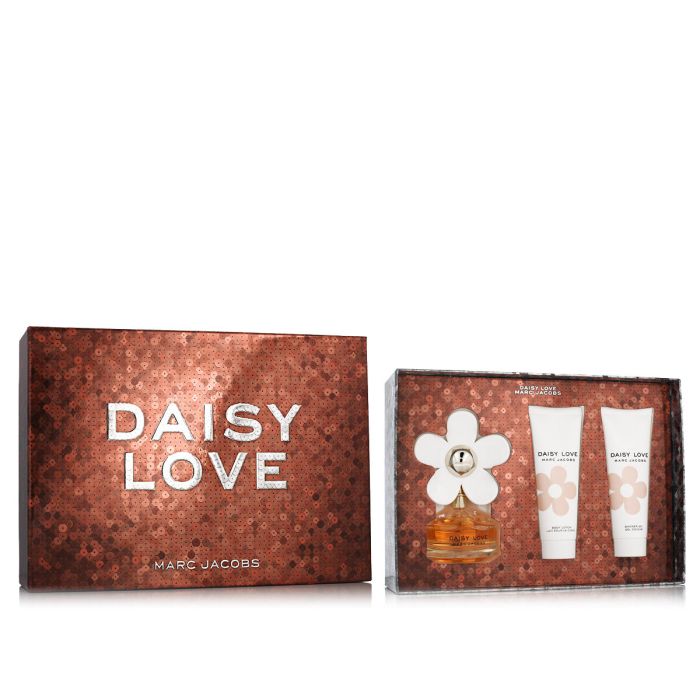 Set de Perfume Mujer Marc Jacobs EDT Daisy Love 3 Piezas
