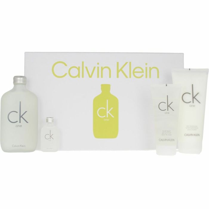 Set de Perfume Unisex Calvin Klein CK One 4 Piezas