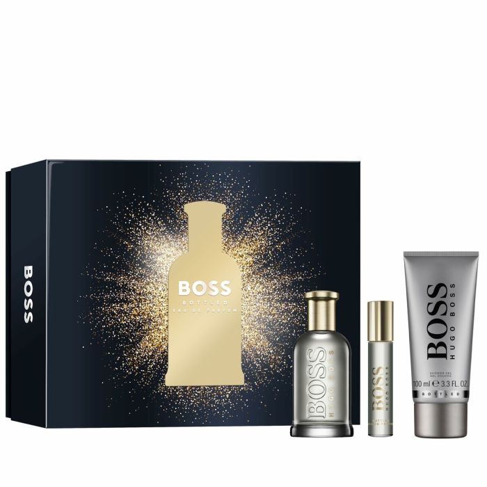 Set de Perfume Hombre Hugo Boss EDP Boss Bottled 3 Piezas