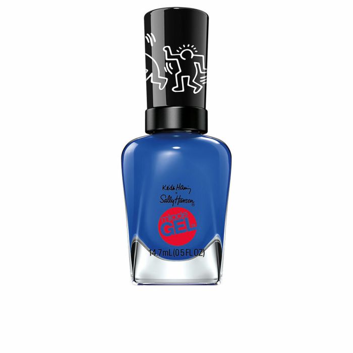 Pintaúñas Sally Hansen Miracle Gel Keith Haring Nº 925 Draw blue in 14,7 ml