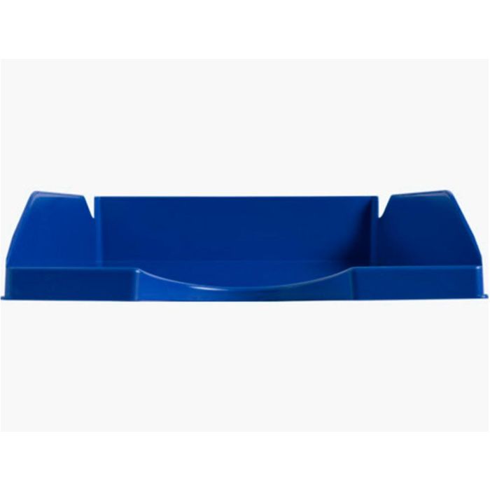 Bandeja Sobremesa Plastico Q-Connect Azul Opaco 240x70X340 mm 6 unidades 3