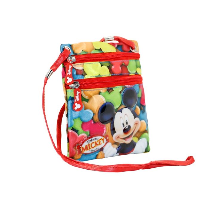 Bolso Bandolera Action Mini Vertical Delicious Disney Mickey Mouse Rojo 1