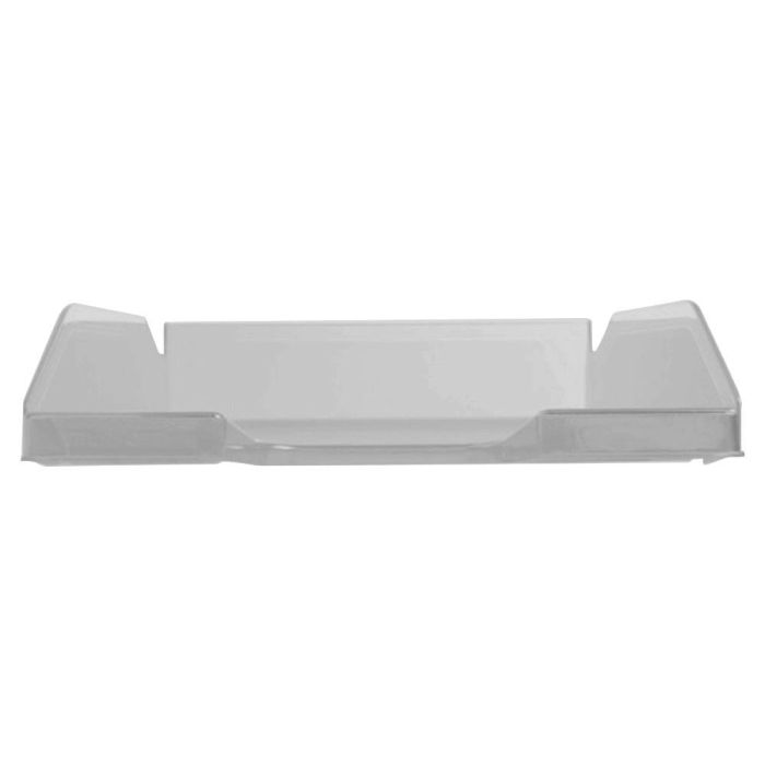 Bandeja Sobremesa Plastico Q-Connect Gris Oscuro Transparente 240x70X340 mm 6 unidades 1