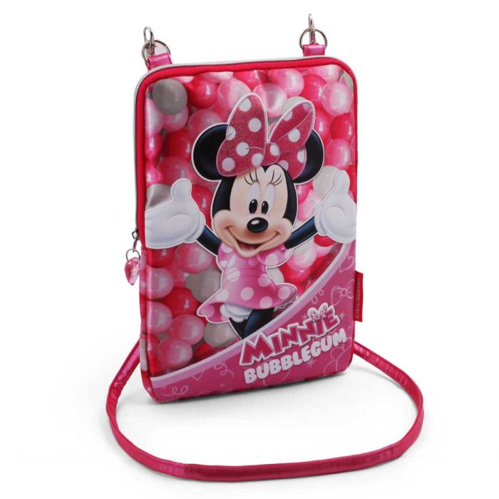 Bandolera Tablet Bubblegum Disney Minnie Mouse Rosa 1