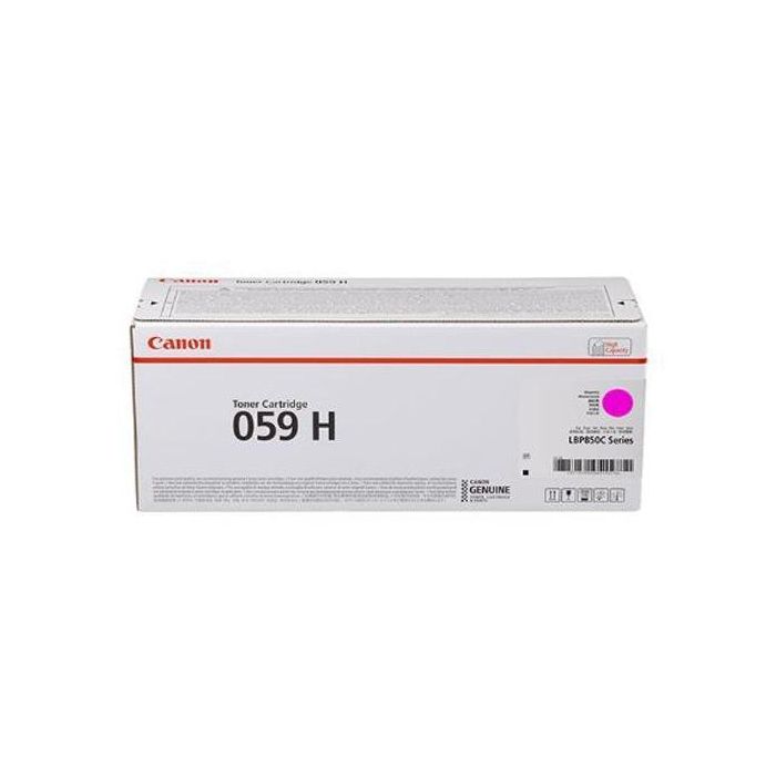 Canon 059Hm - Tóner Magenta para I-Sensys LBP 852Cx, Satera LBP 851C-852Ci - 13.500 Páginas
