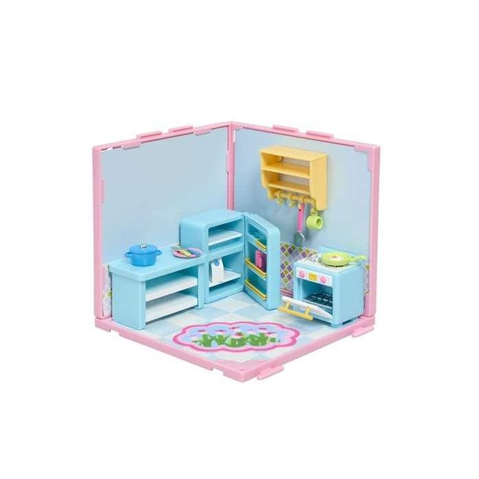 Bizak Diseña tu Cocina Suite Spaces. Incluye: 20 accesorios, 2 papeles de pared y 1 papel de suelo. 3