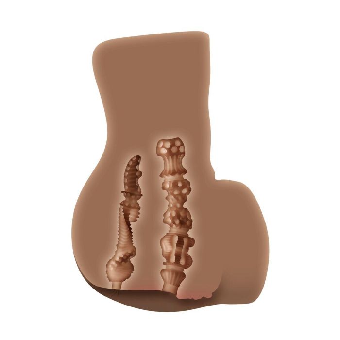 Masturbador Masculino Zero Tolerance Zero Tolerance Marrón 3 Masturbador Masculino Zero Tolerance Zero Tolerance Marrón 3