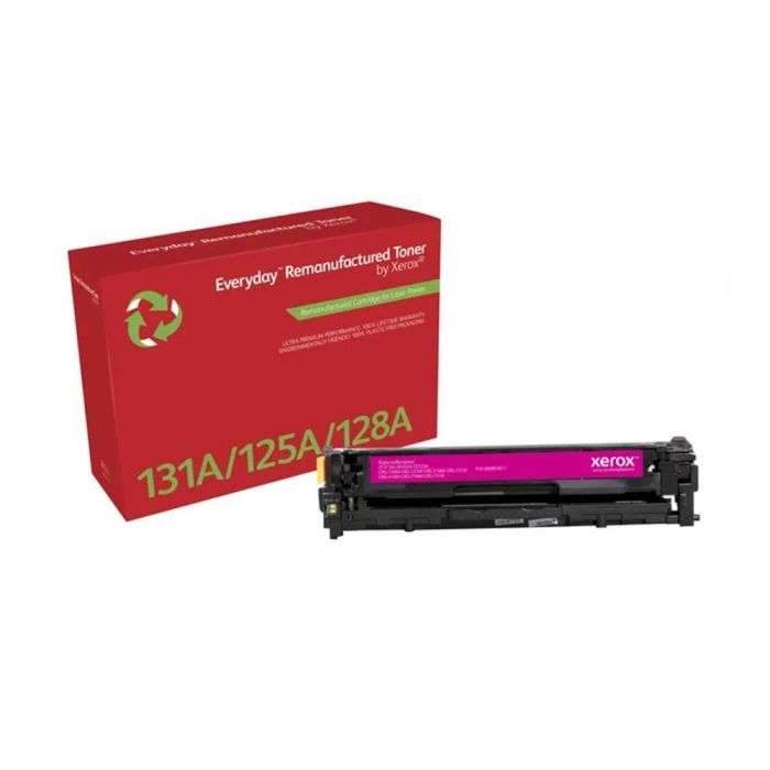 Xerox Everyday Tóner Reconstruido Magenta Compatible con HP 131A, 125A, 128A Color LaserJet Pro 200 M251 Cm1312 Cf213A- Cb543A- Ce323A- Crg-116M (1.800 Cop.)