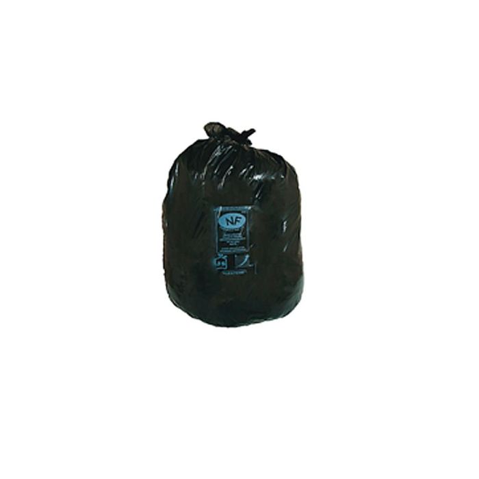 Bolsa Basura Industrial Negra 90x110 cm Galga 200 Rollo De 10 Unidades 1