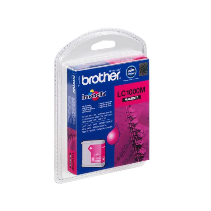 Cartucho de Tinta Original Brother LC1000M Magenta 1