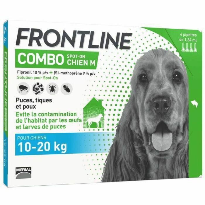 FRONTLINE Dog Combo - 10-20kg - 4 pipetas