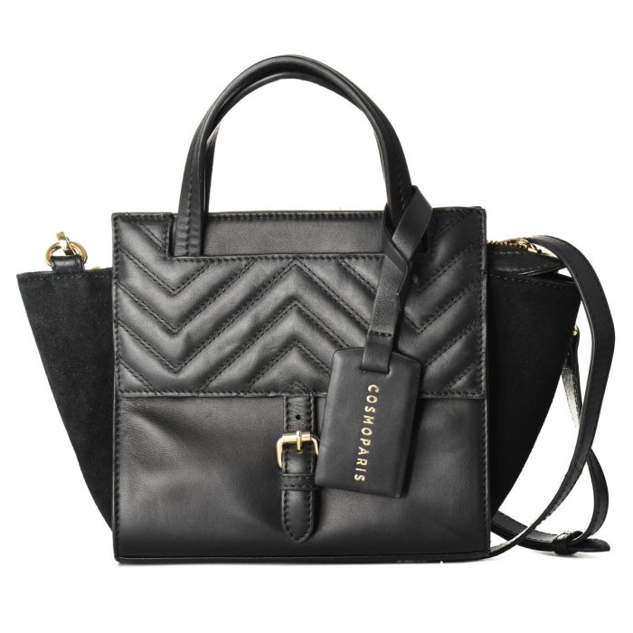 Bolso Mujer Cosmoparis SAC-MEYA2-WW Negro 19,5 x 17 x 9 cm