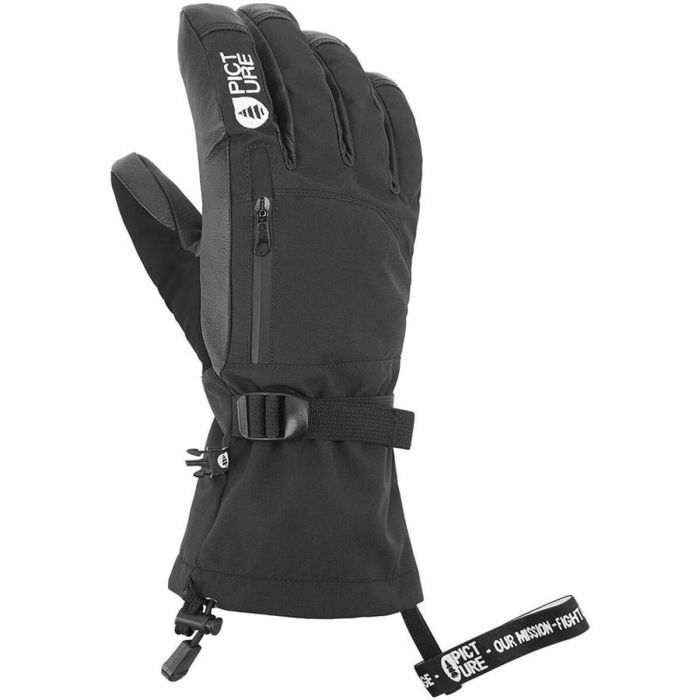 Guantes Picture McTIGG3IN 1 Táctil Negro 2