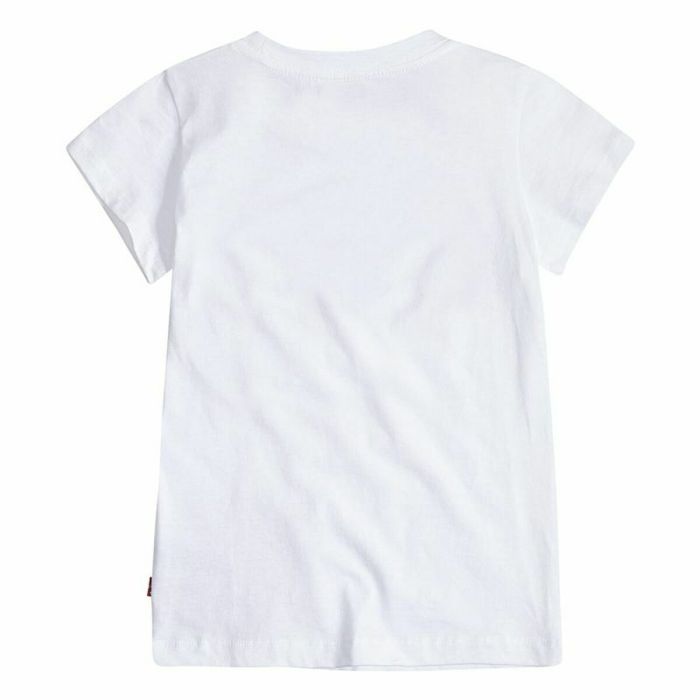 Camiseta de Manga Corta Niño Levi's Sportswea Blanco 1