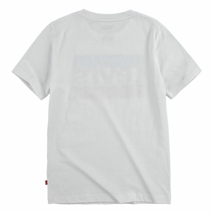 Camiseta de Manga Corta Niño Levi's Sportswear Logo Blanco 3