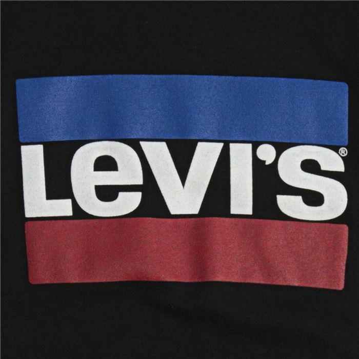 Camiseta de Manga Corta Hombre Levi's Logo Jr  Negro 5