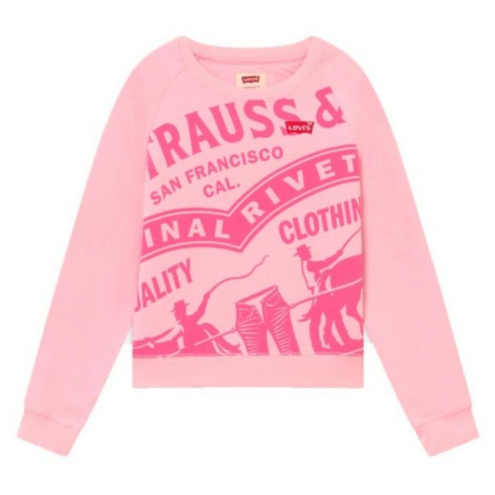 Sudadera Infantil Levi's HIGH RISE RAGLAN