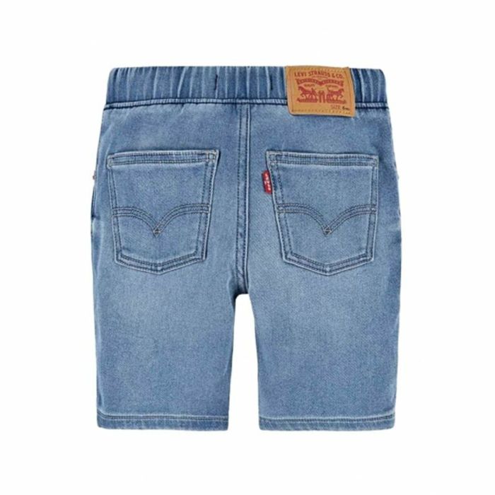 Pantalón corto Skinny Levi's Dobby Azul Acero Hombre 1