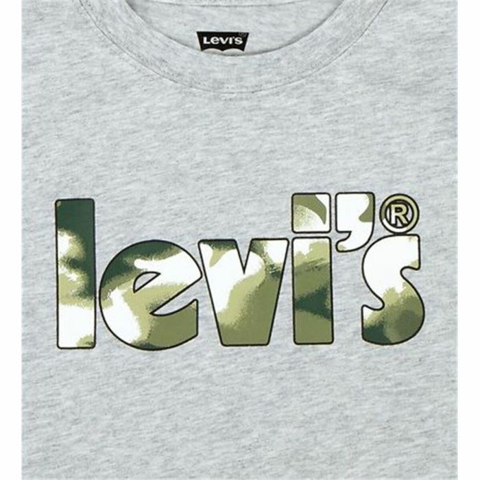 Camiseta Levi's Camo Poster Logo Gray 60731 Gris 1