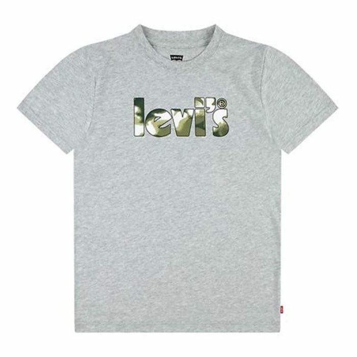 Camiseta Levi's Camo Poster Logo Gray 60731 Gris